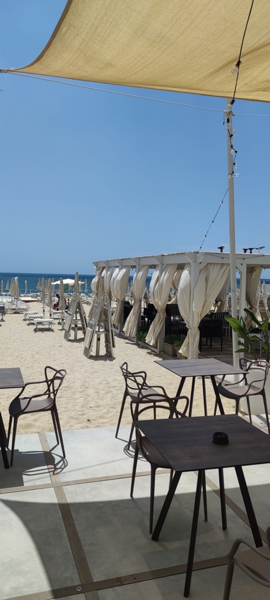 Baia degli dei, spiaggia del Salento (ionica), sabbia