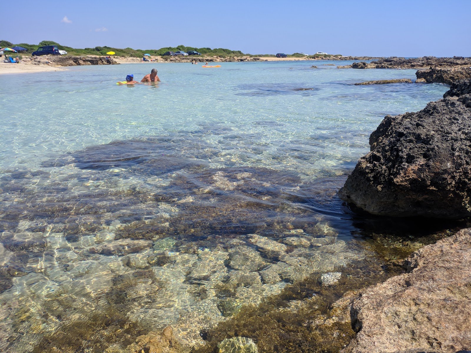 Calette di Salve, spiaggia del Salento (ionica), sabbia