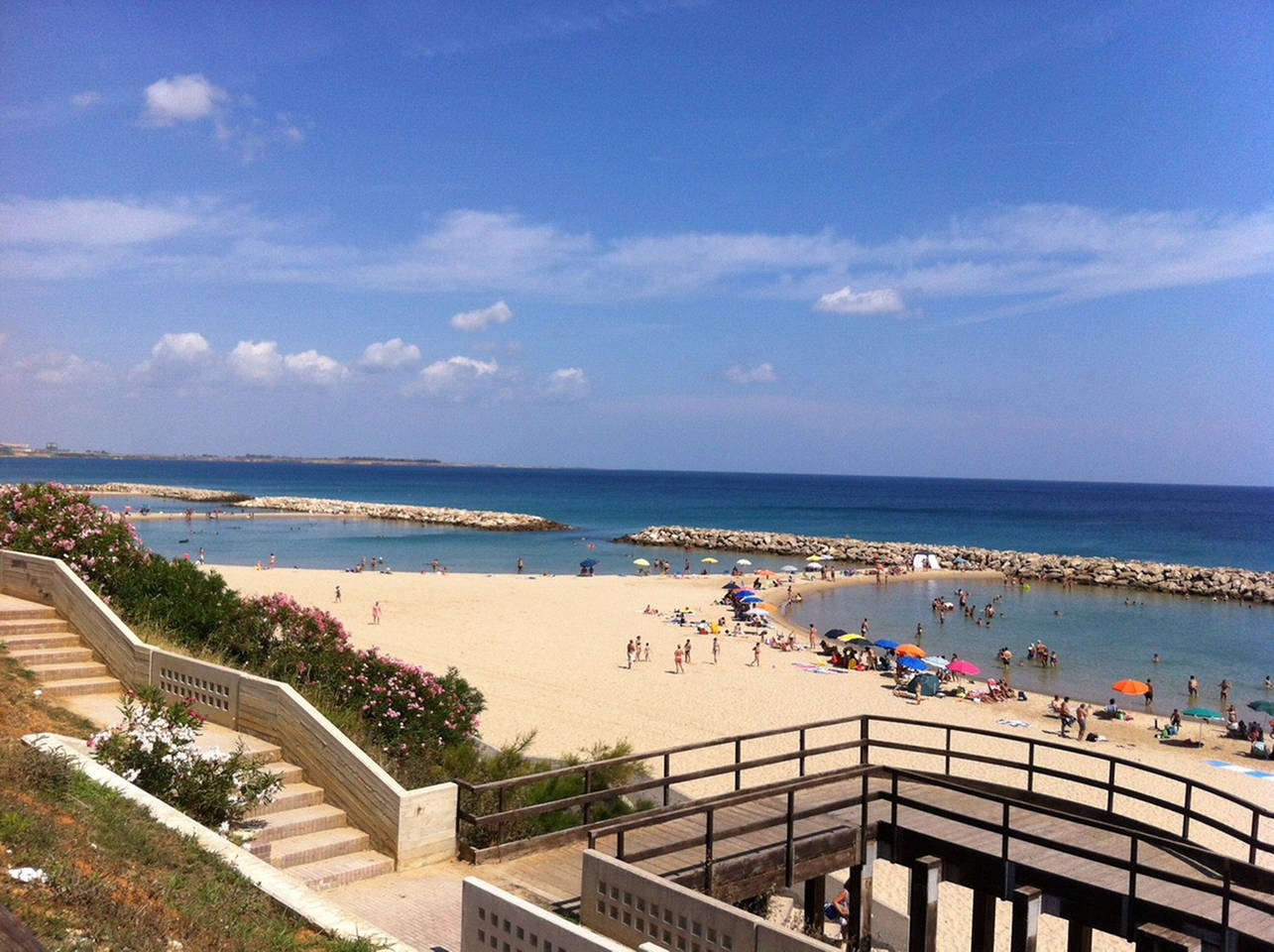 Campo di Mare, spiaggia del Salento (adriatica), sabbia