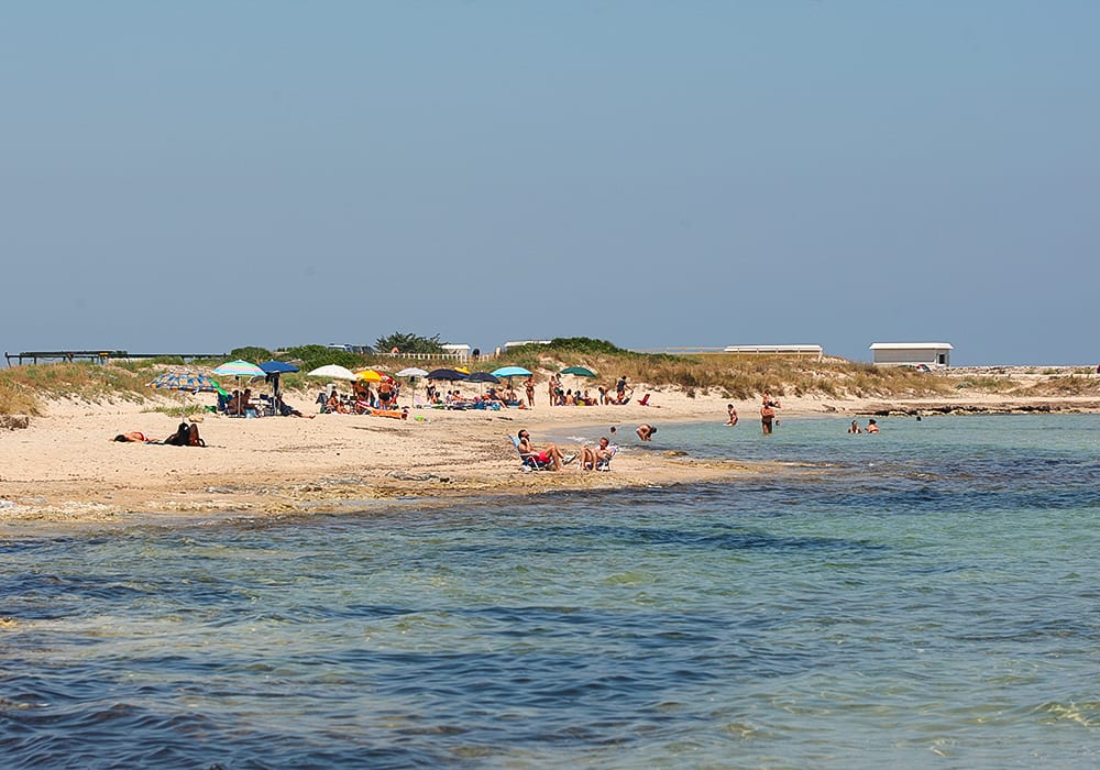 Frigole, spiaggia del Salento (adriatica), sabbia