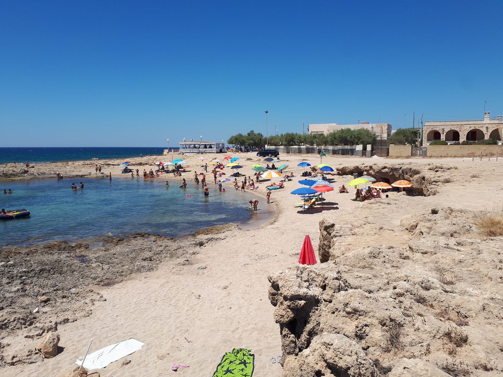 Marina di Mancaversa, spiaggia del Salento (ionica), sabbia
