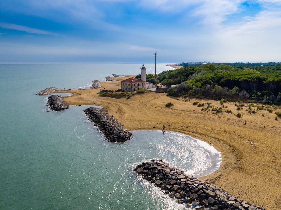 Otranto Lido dei Pini, spiaggia del Salento (adriatica), sabbia