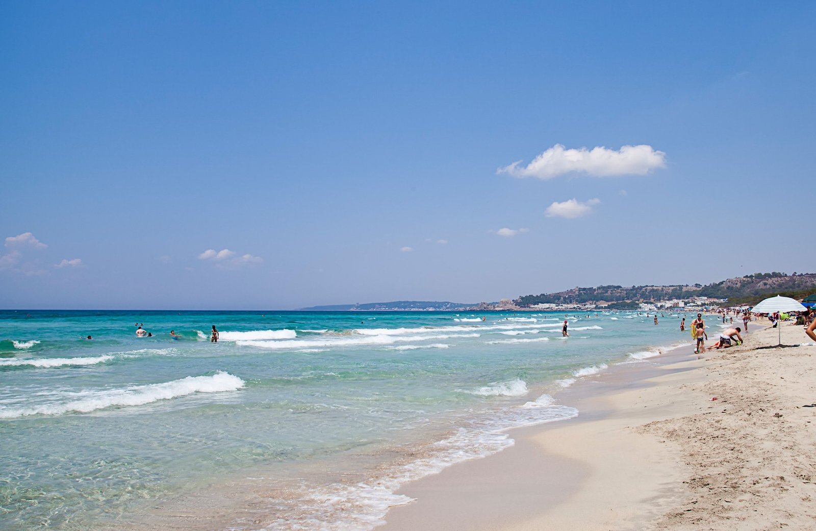 Padula Bianca, spiaggia del Salento (ionica), sabbia