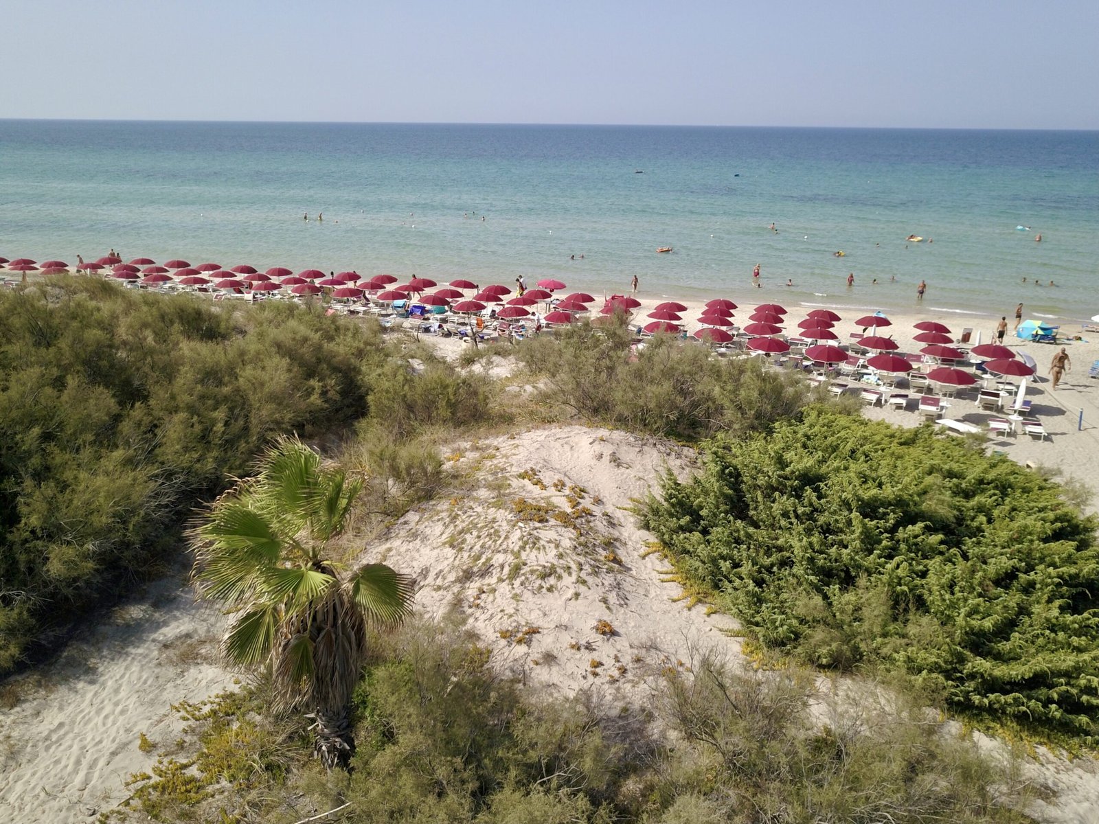 Spiaggia della Fanciulla, spiaggia del Salento (ionica), sabbia