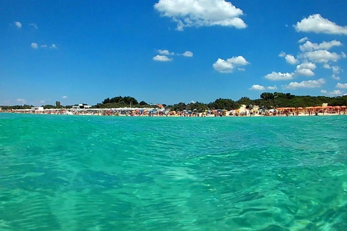 Torre Colimena, spiaggia del Salento (ionica), sabbia