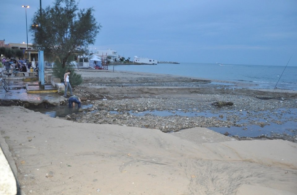 Torre San Gennaro, spiaggia del Salento (adriatica), sabbia