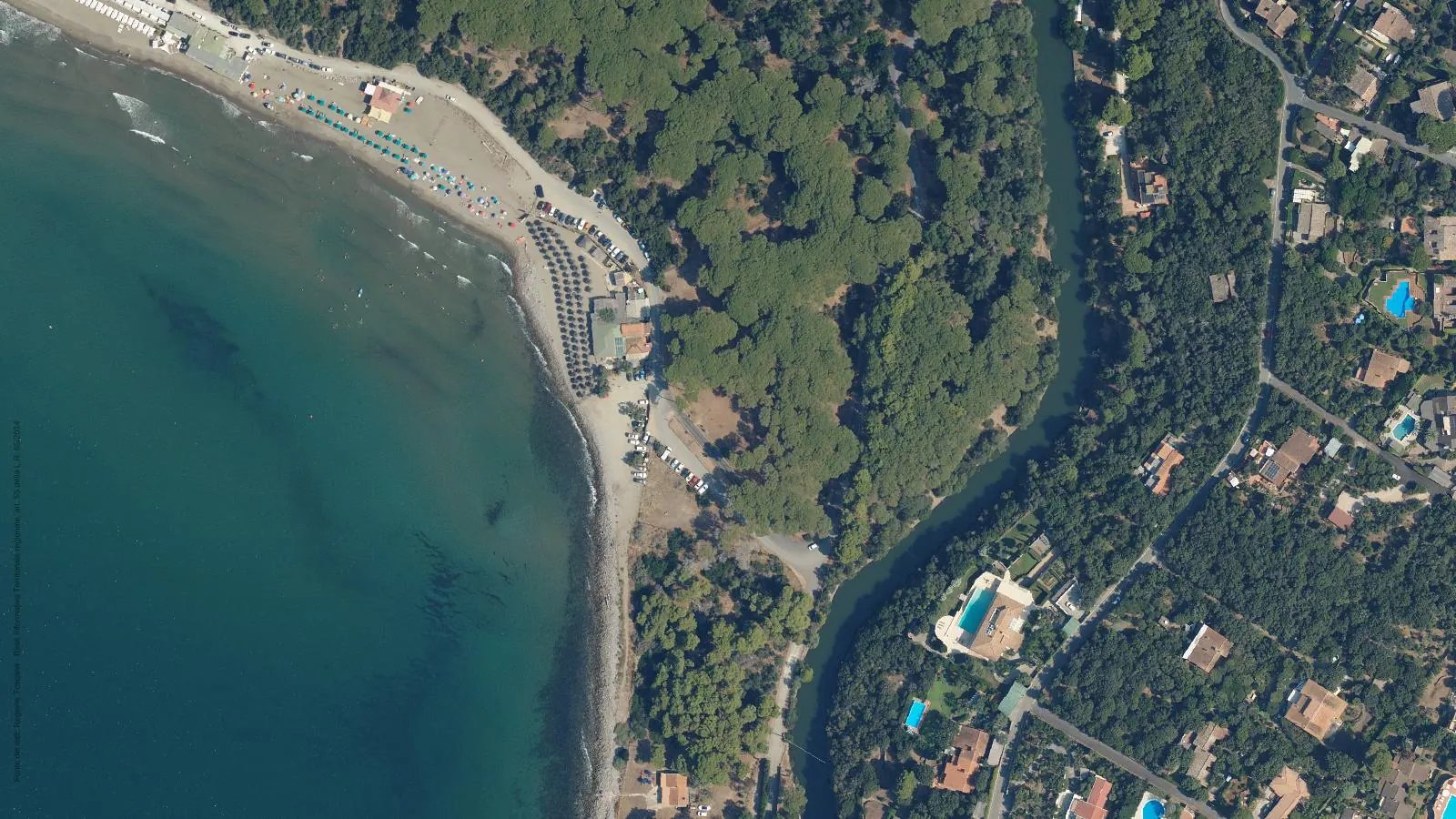 Vue aérienne de Al Cartello