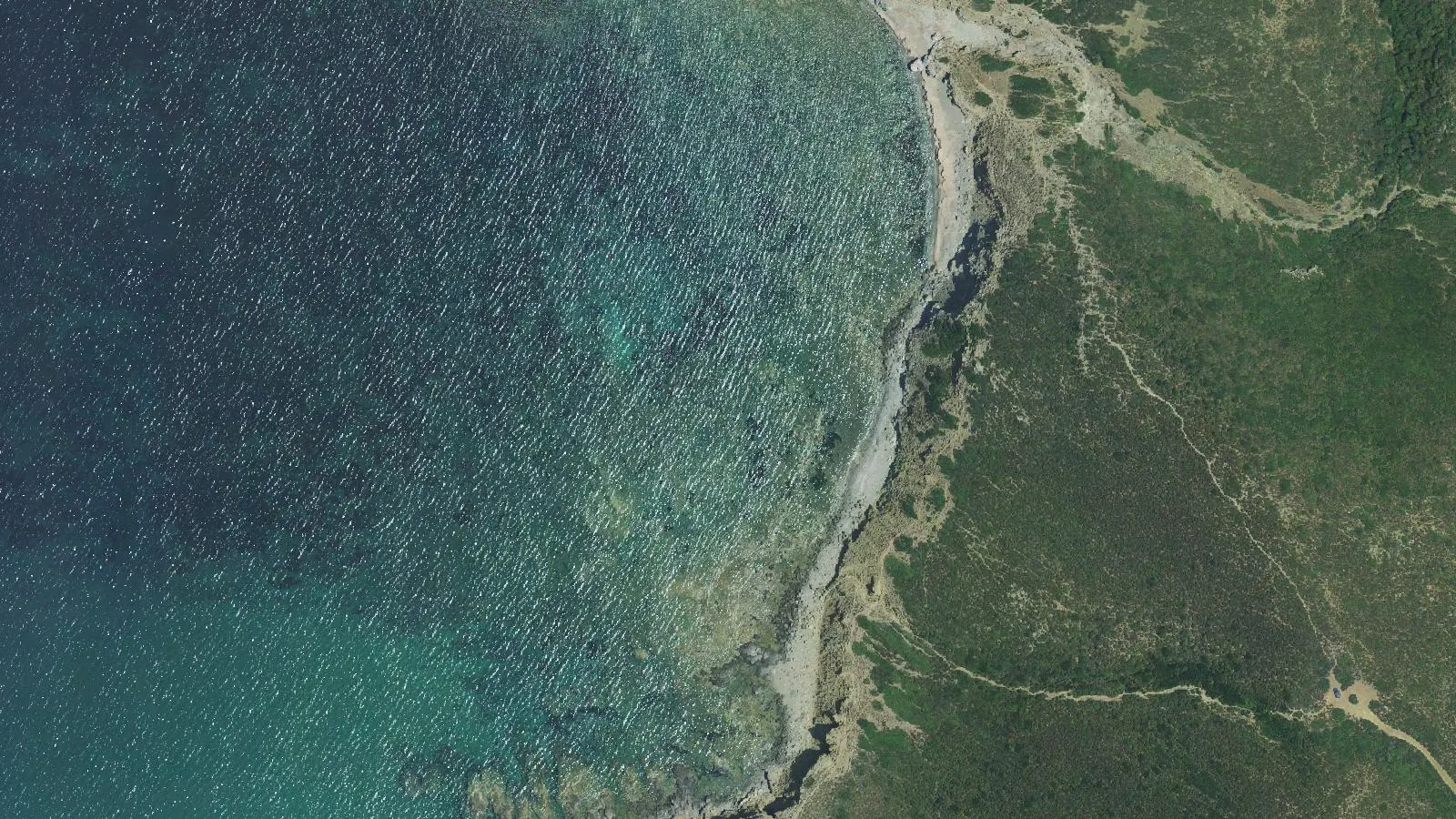 Vista aerea di Babari