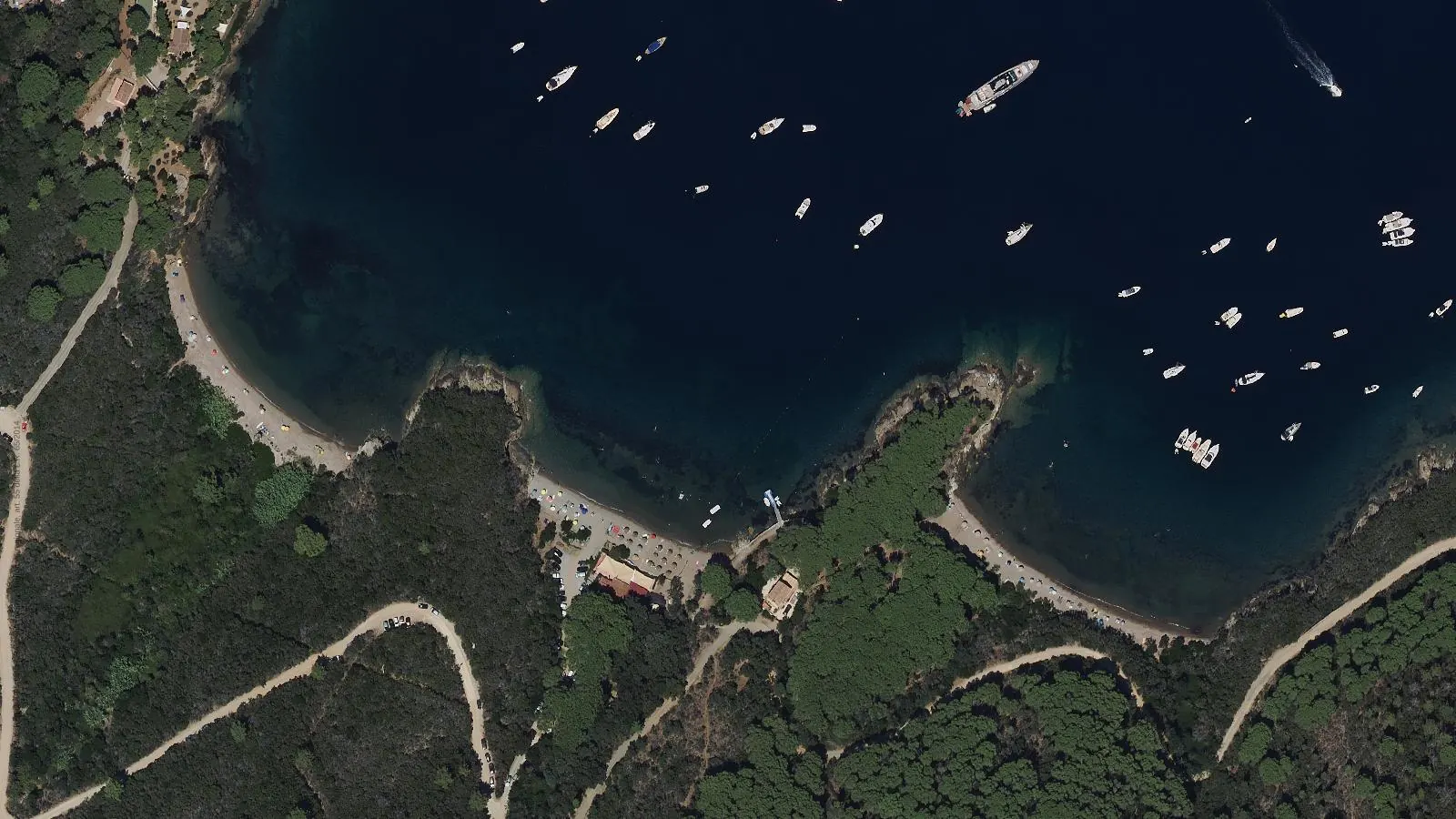 Luftbild von Calanova