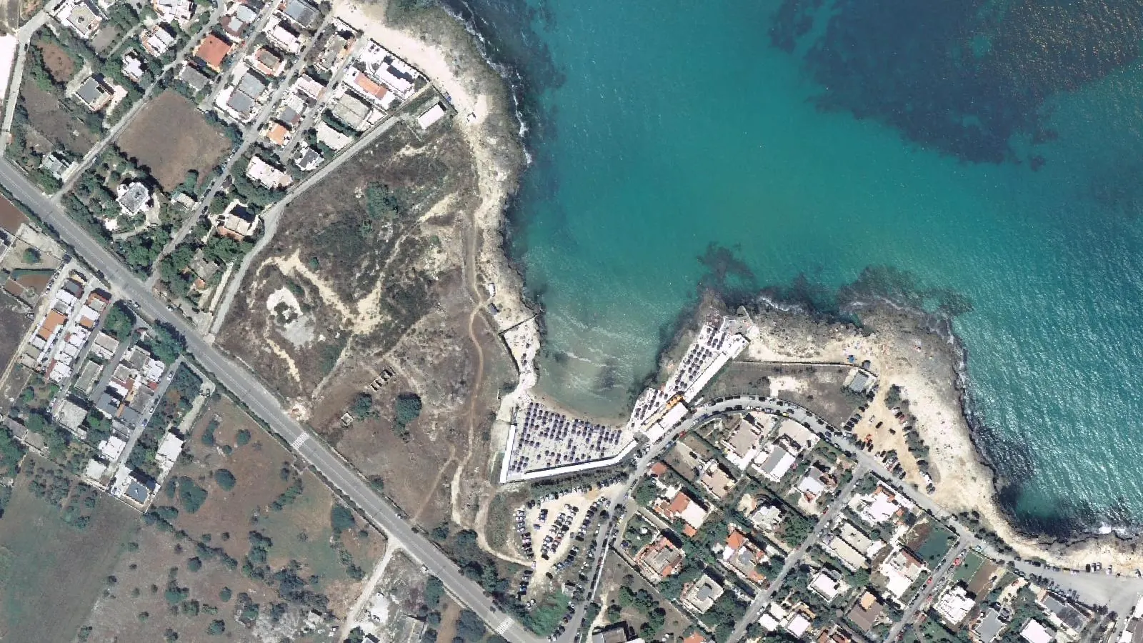 Vue aérienne de Calarena