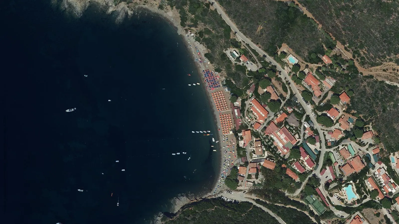 Vista aerea di Innamorata