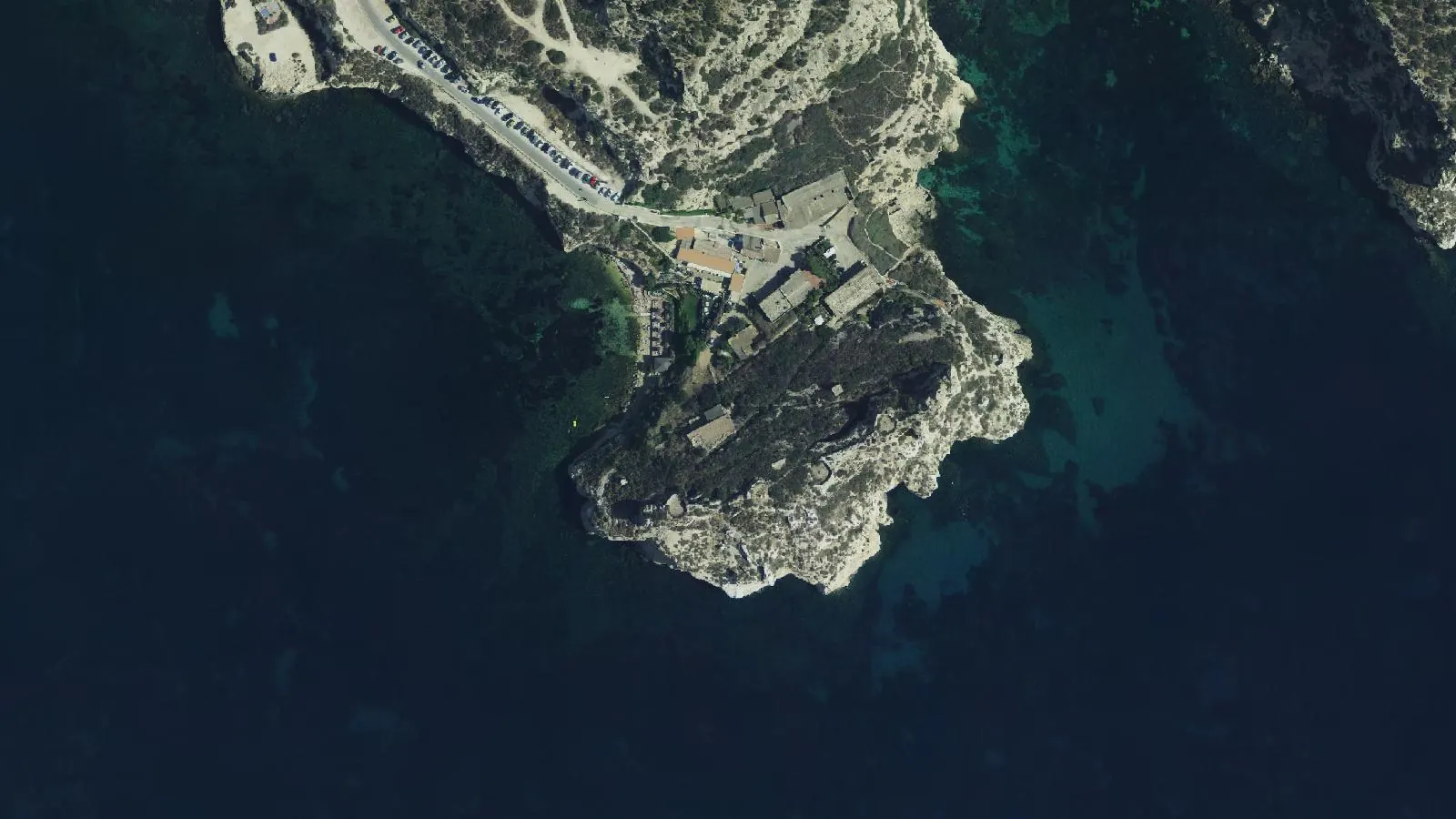 Vista aerea di La Paillotte