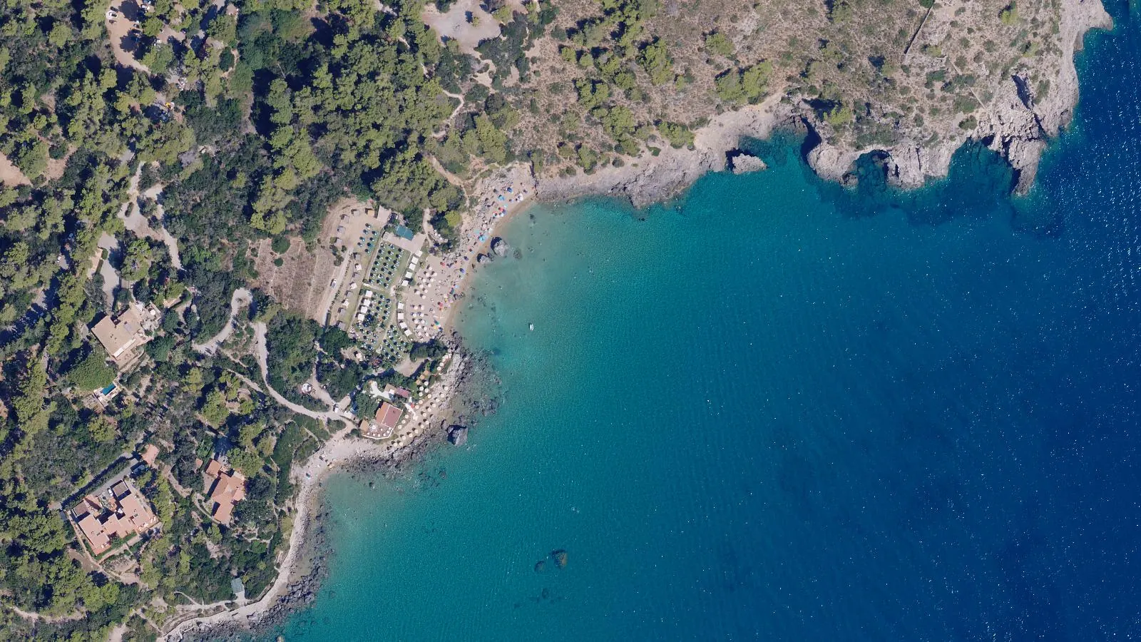 Vista aerea di Le Viste