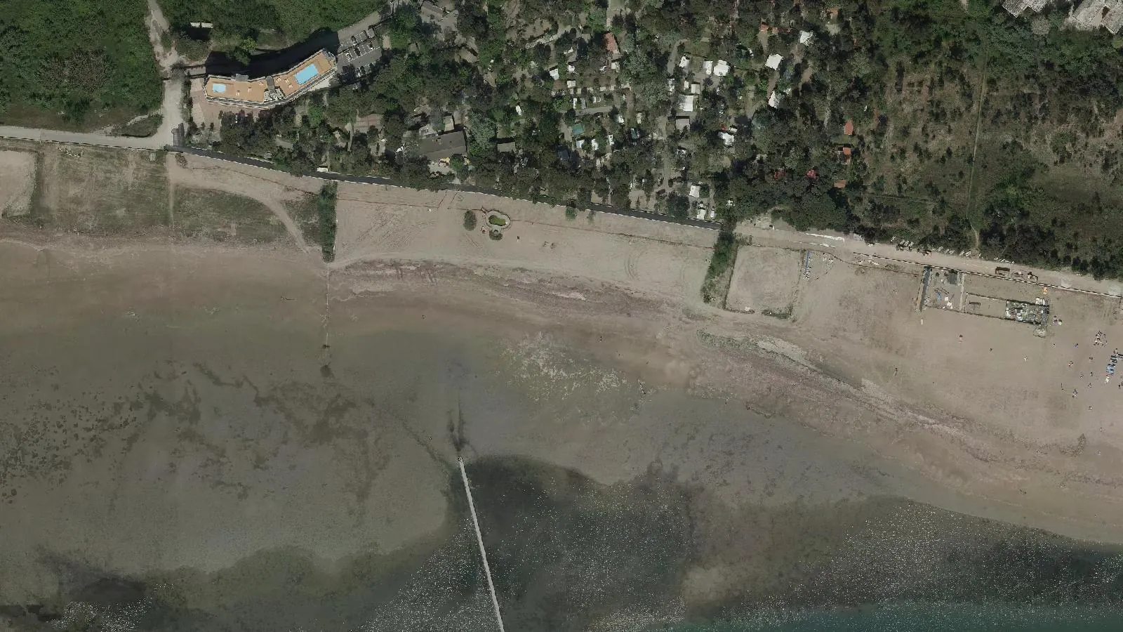 Luftbild von Spiaggia Al Bosco