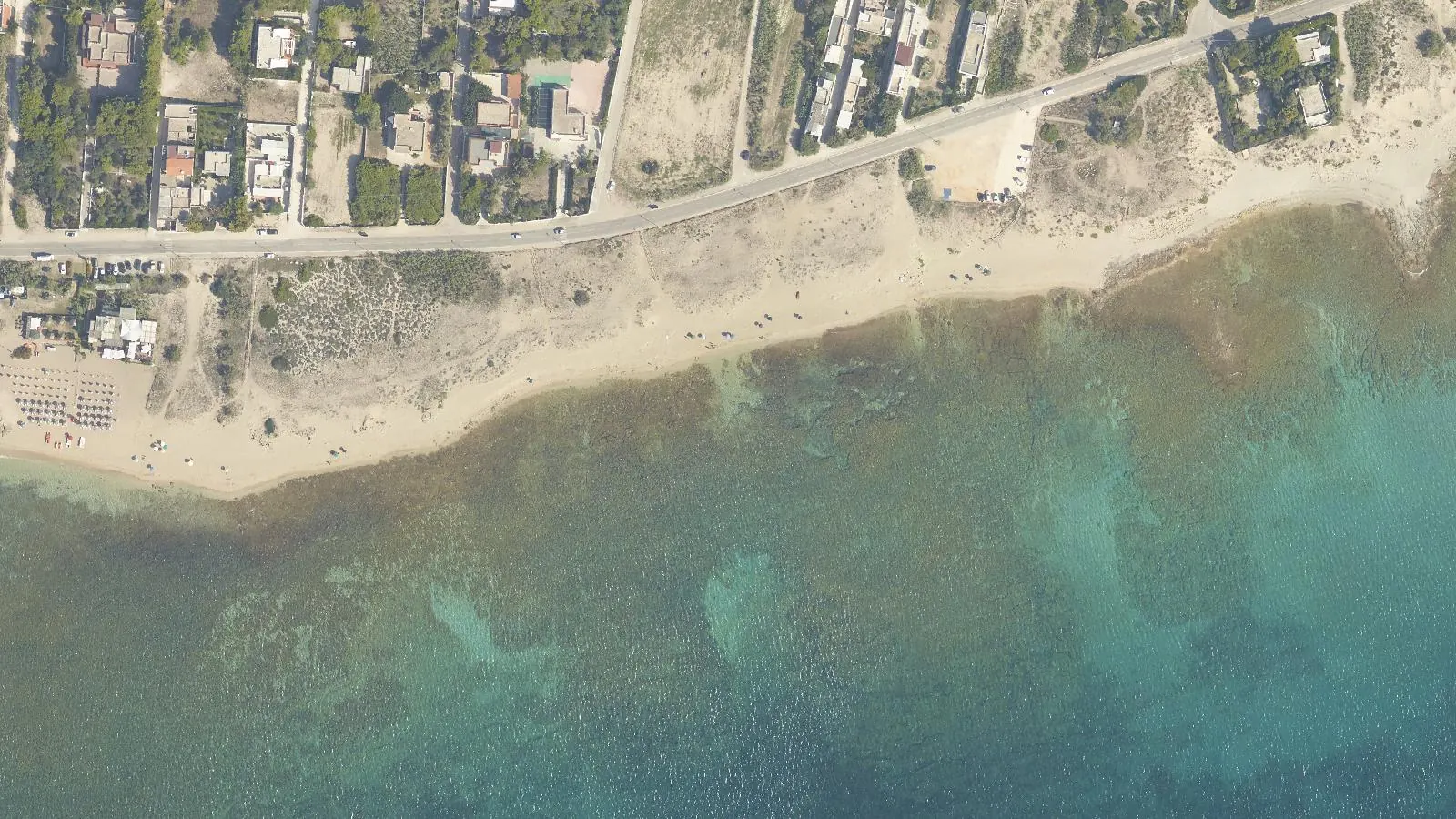 Luftbild von Spiaggia della Commenda