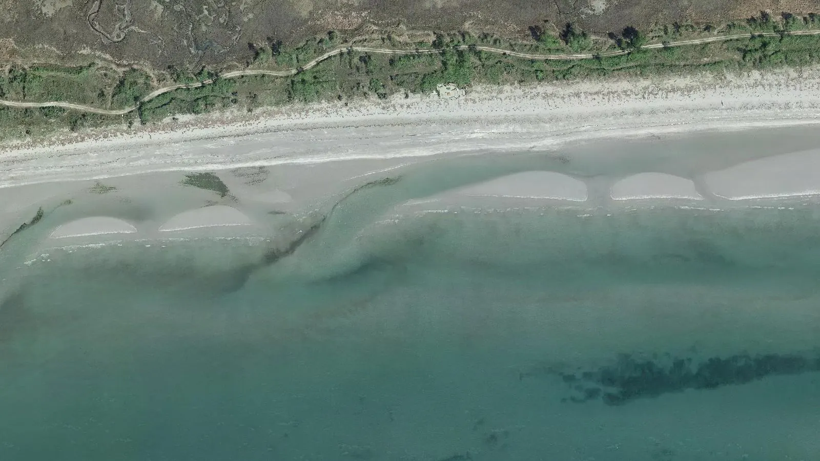 Vista aerea di Spiaggia di Sant'Andrea