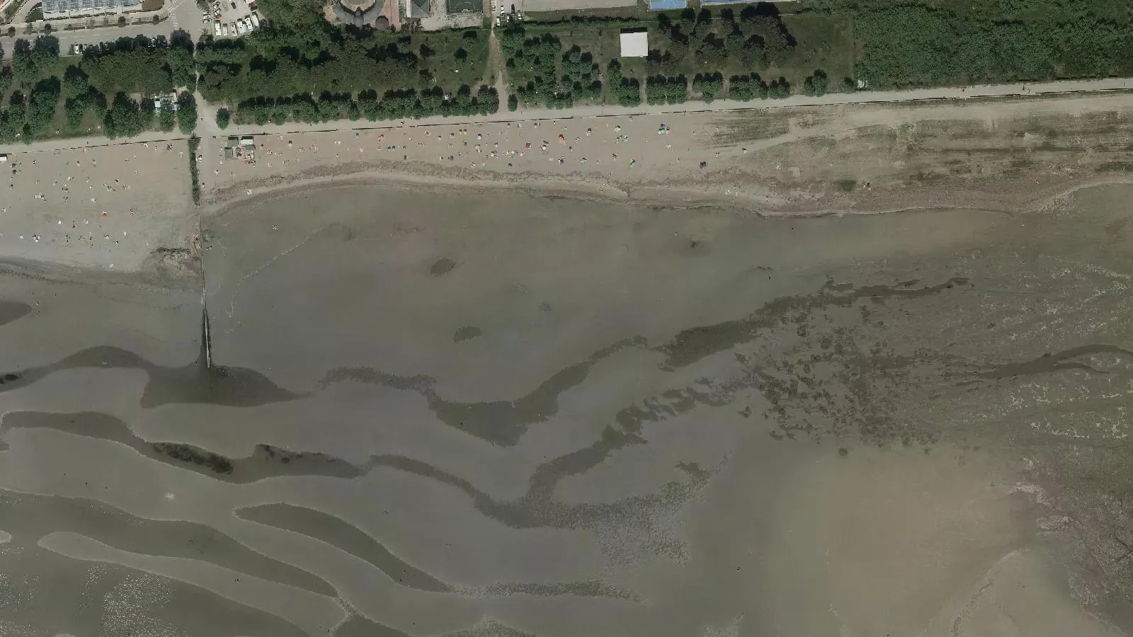 Luftbild von Spiaggia Le Dune di Grado