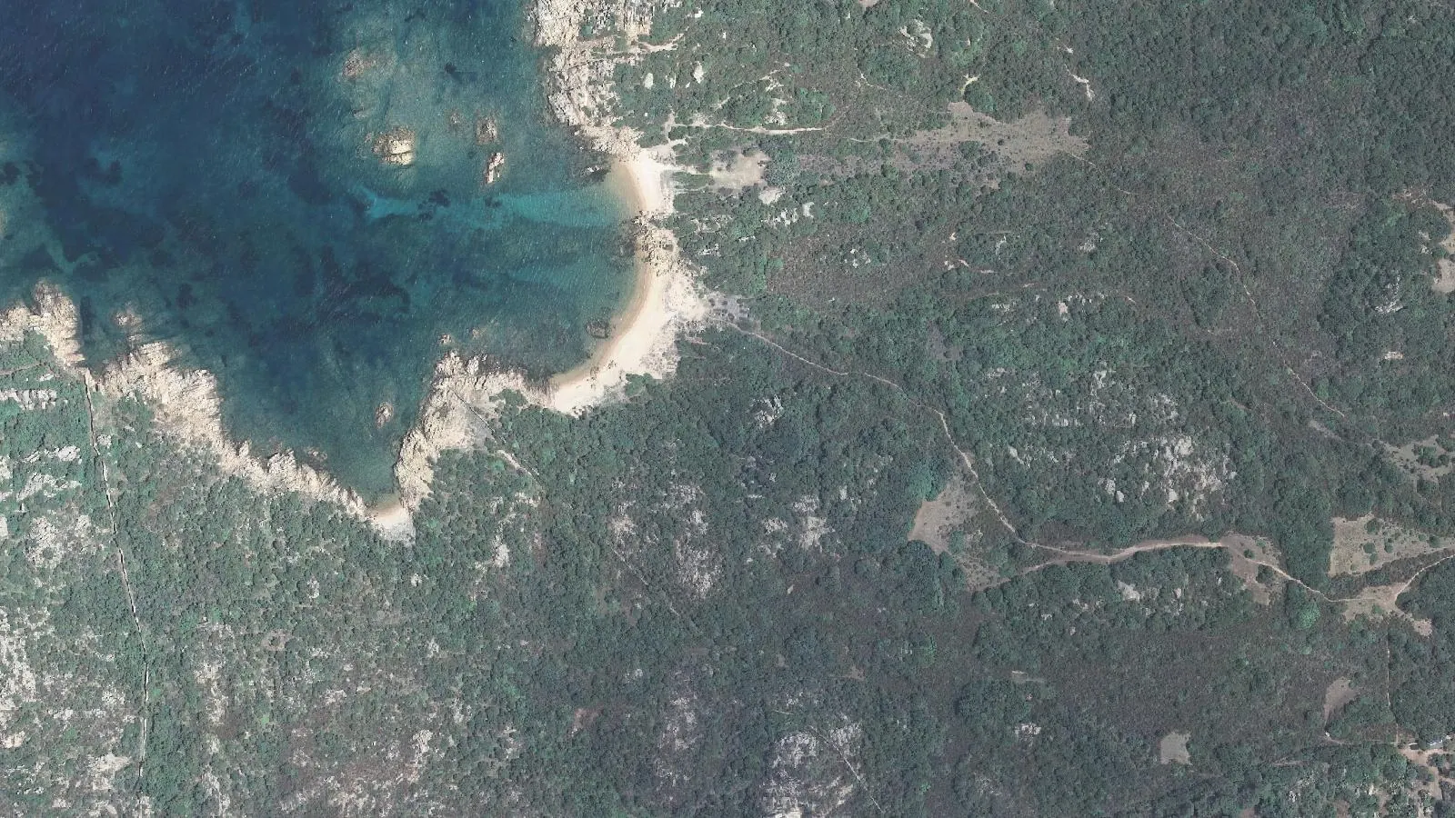 Aerial view of Tamarici