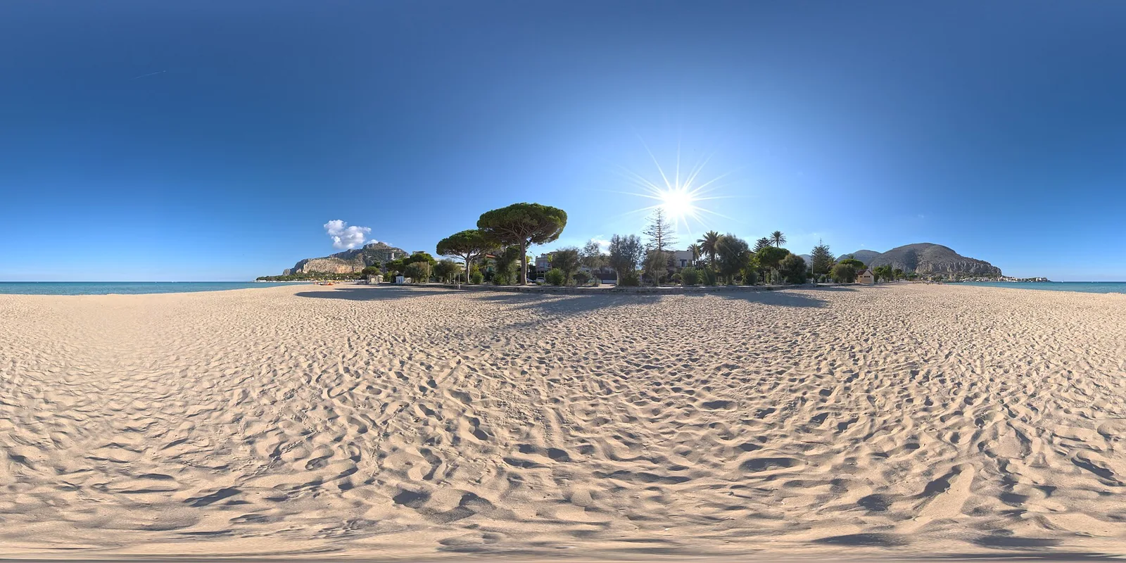 Strand von Addaura