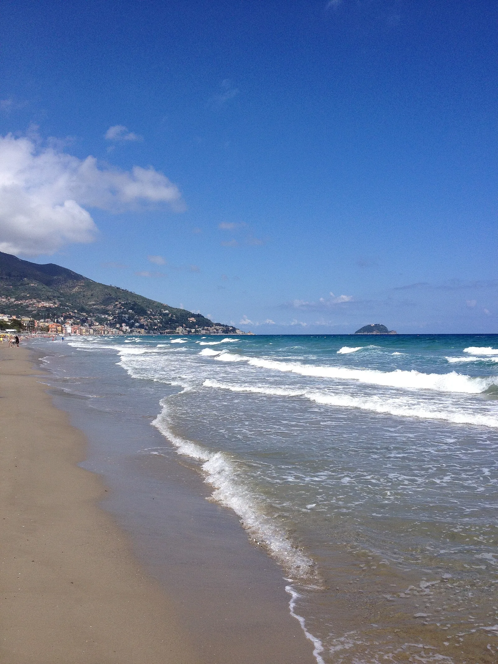 Alassio beach