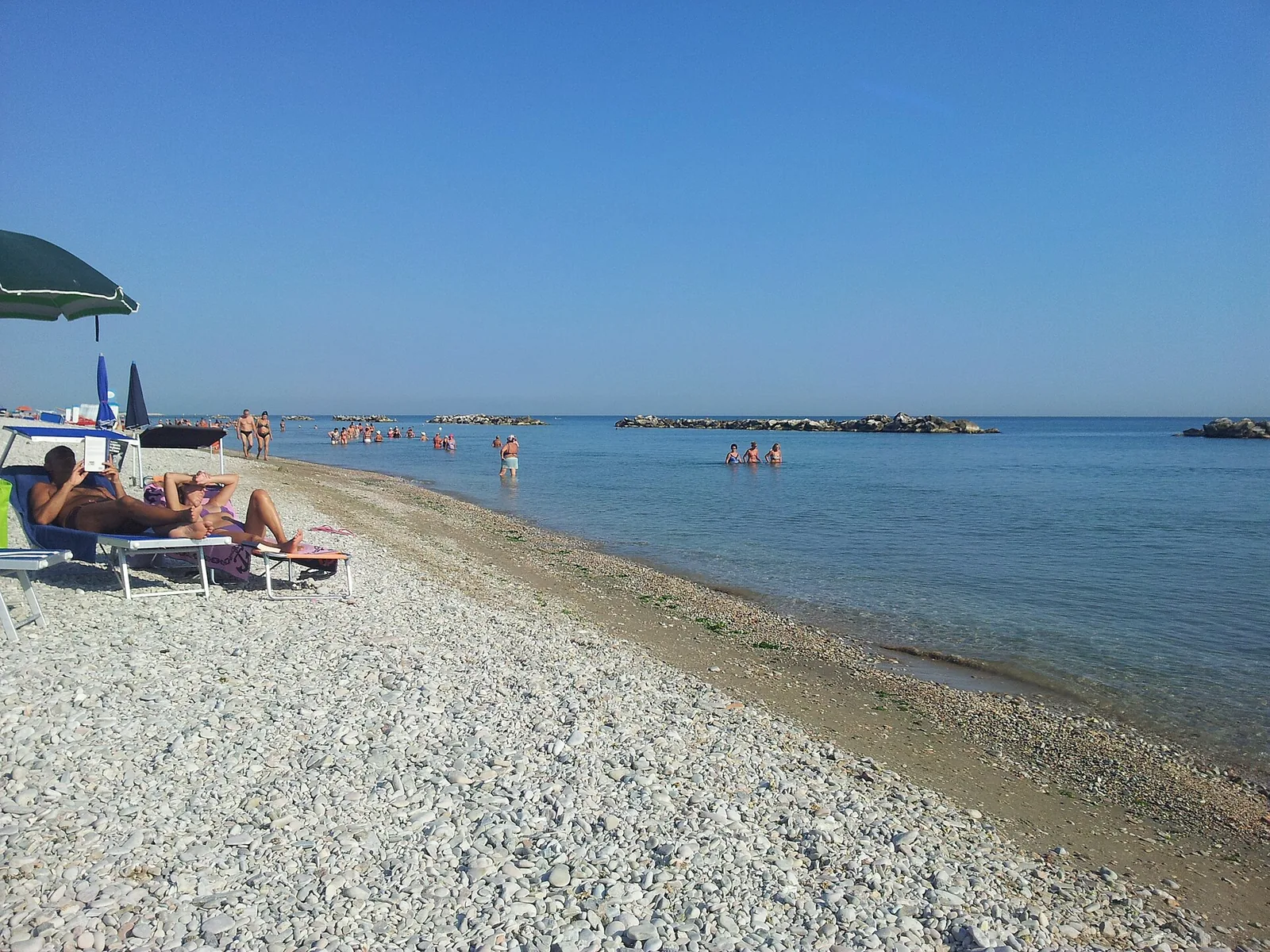 Strand von Baia Metauro