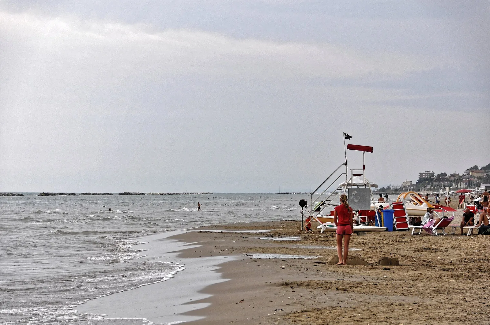 Strand von Cupra Marittima