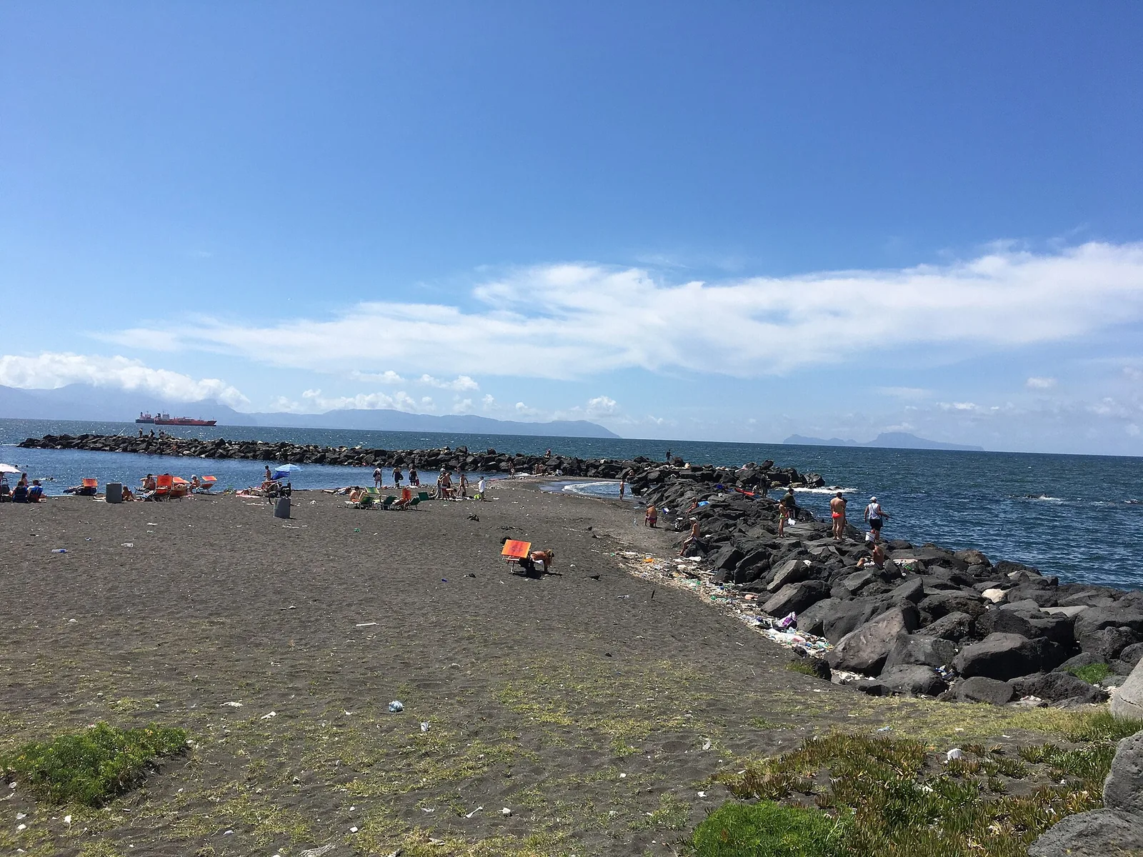 Strand von San Giovanni a Teduccio
