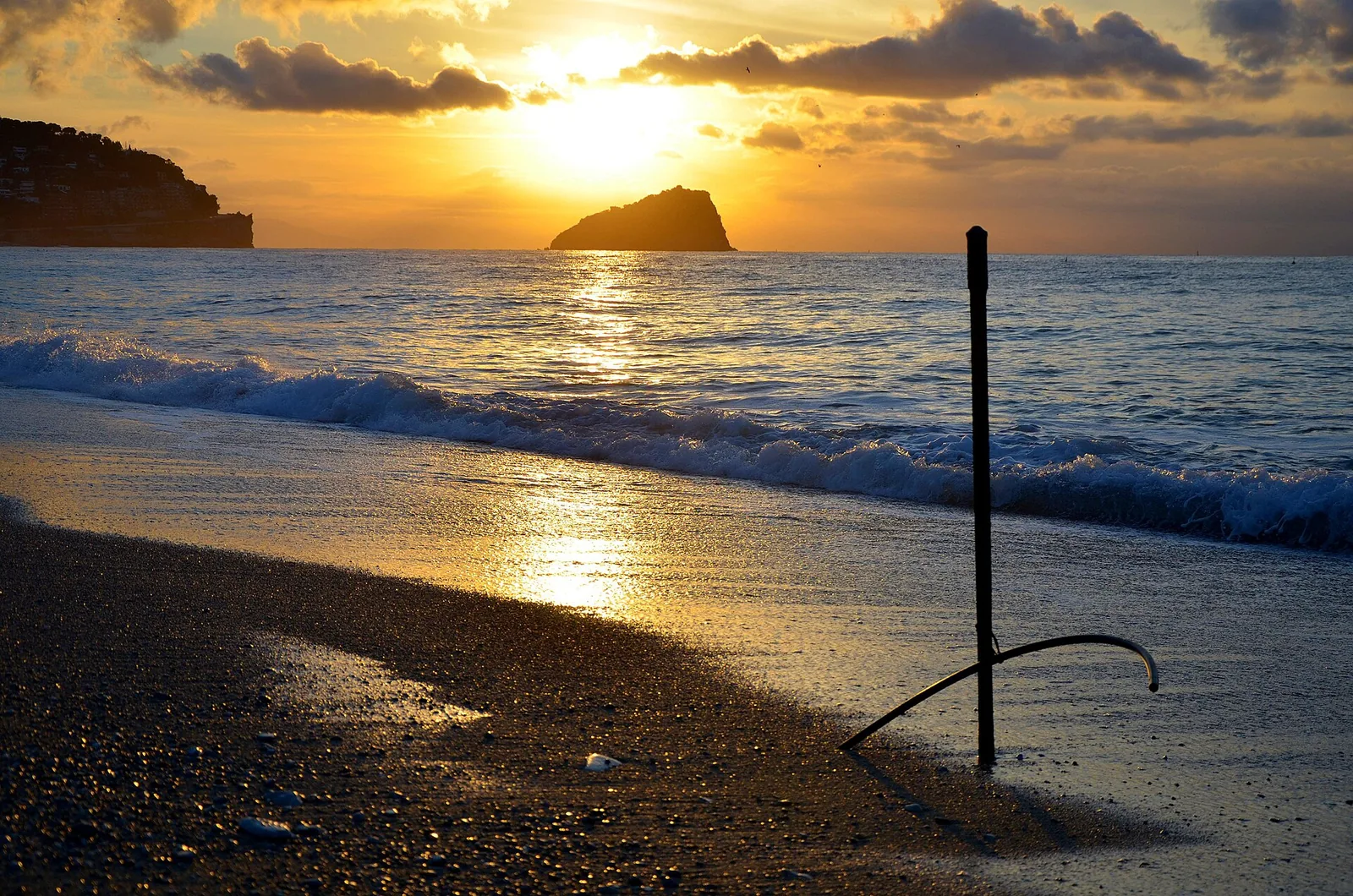 Spotorno beach
