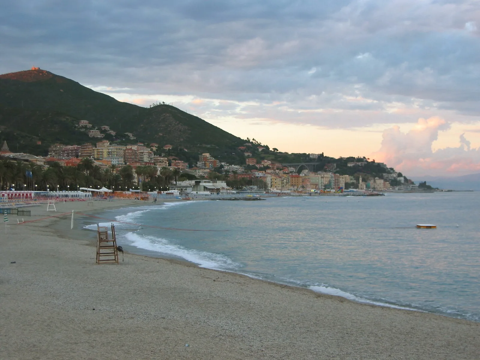 Varazze beach