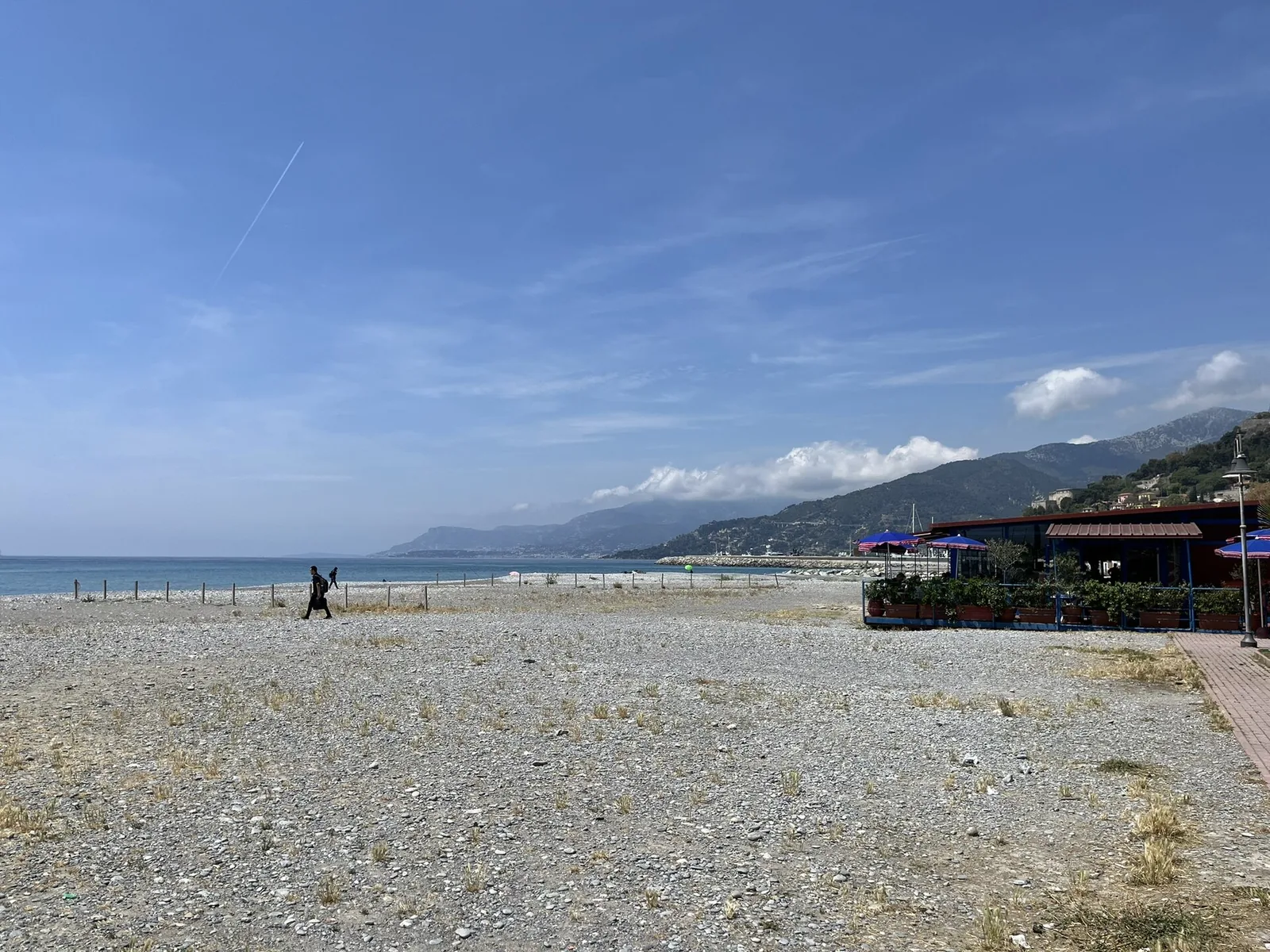 Ventimiglia beach