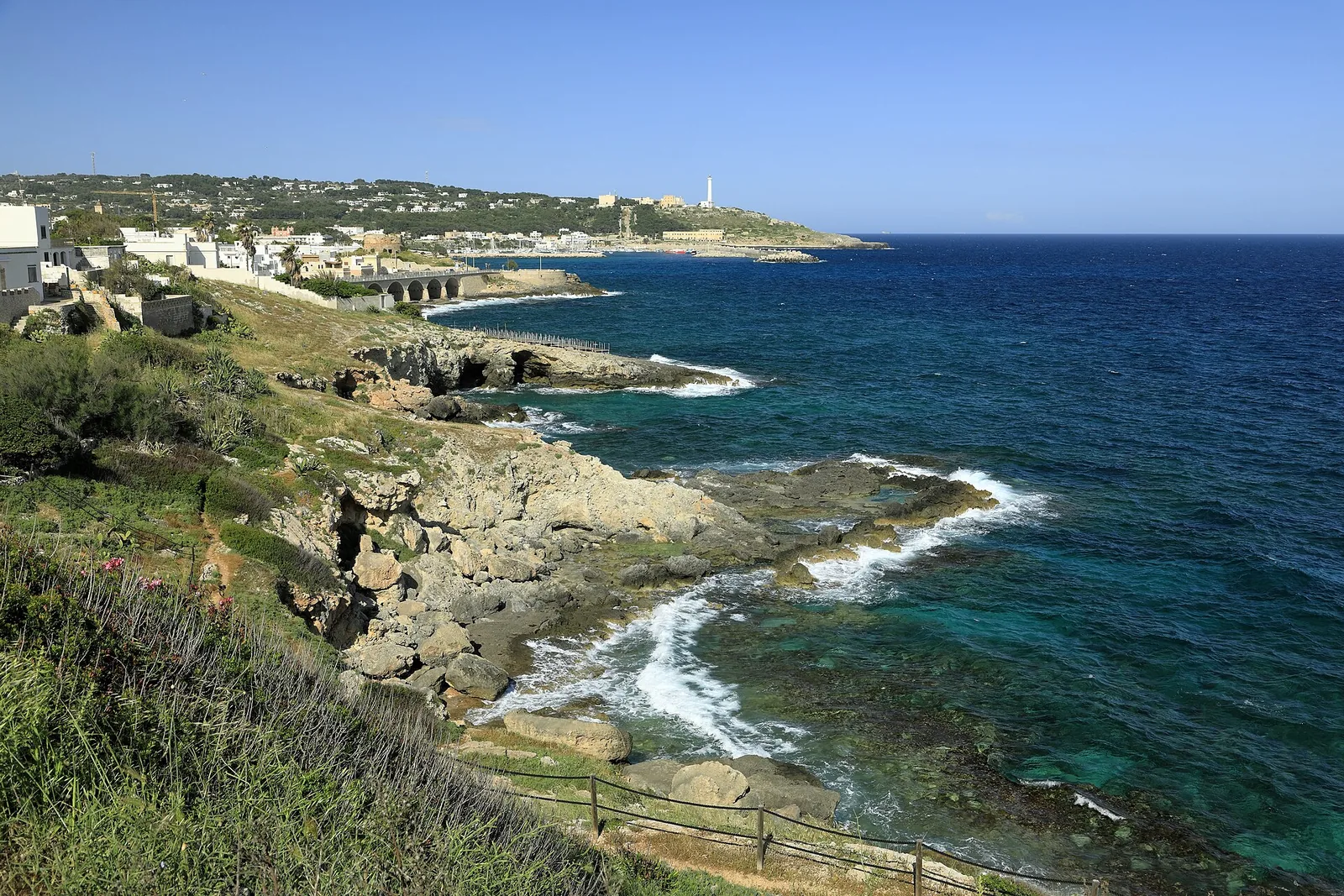 Spiaggia libera Santa María di Leuca