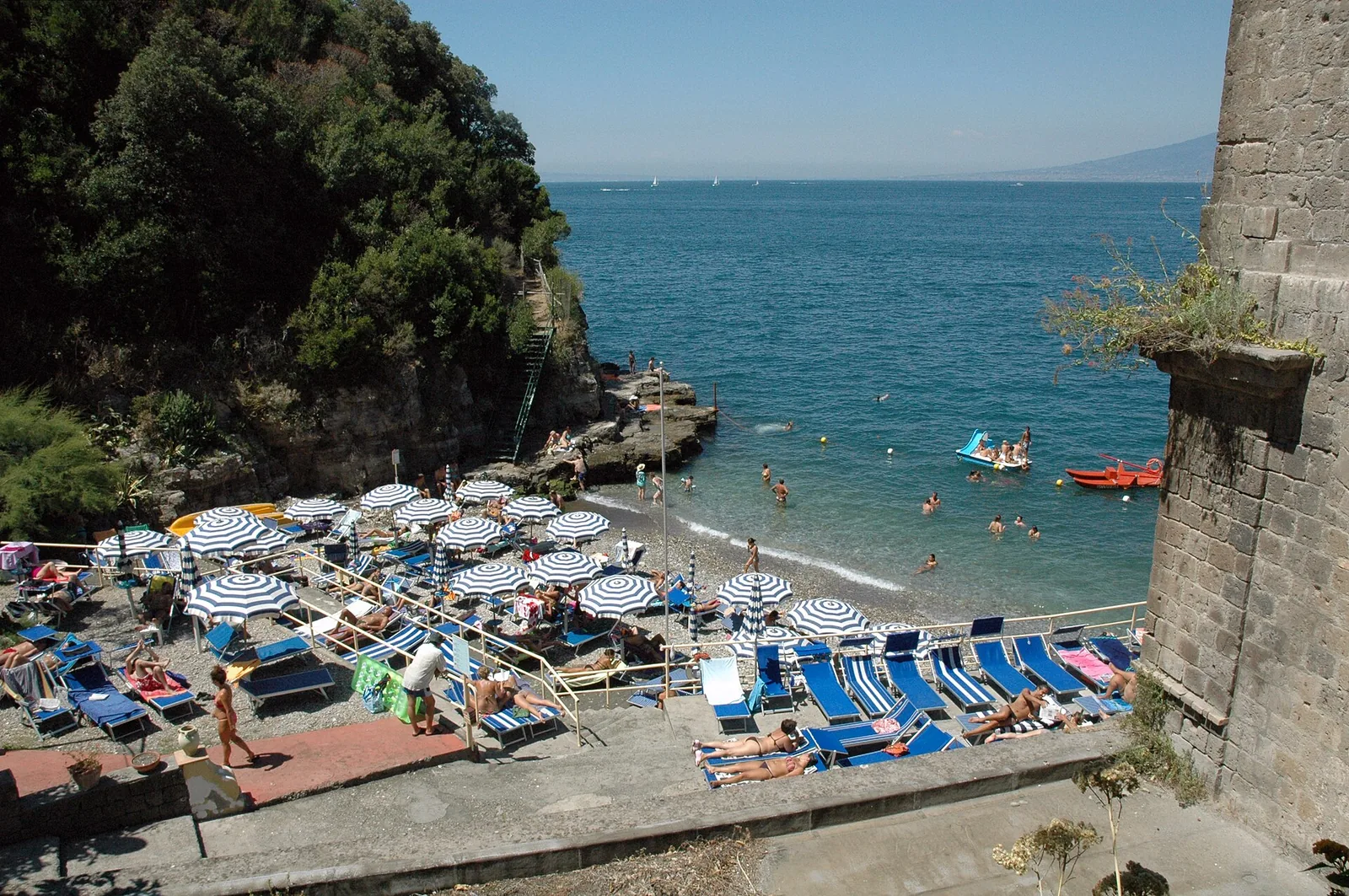 Spiaggia privata Relais Regina Giovanna